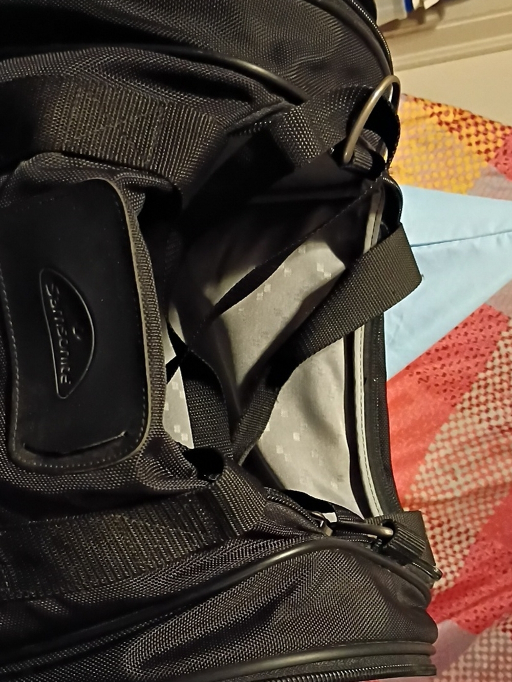 Samsonite Black Laptop Briefcase with Padded Compartments